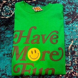NWT Dressed in Lala Have More Fun Tee S/M